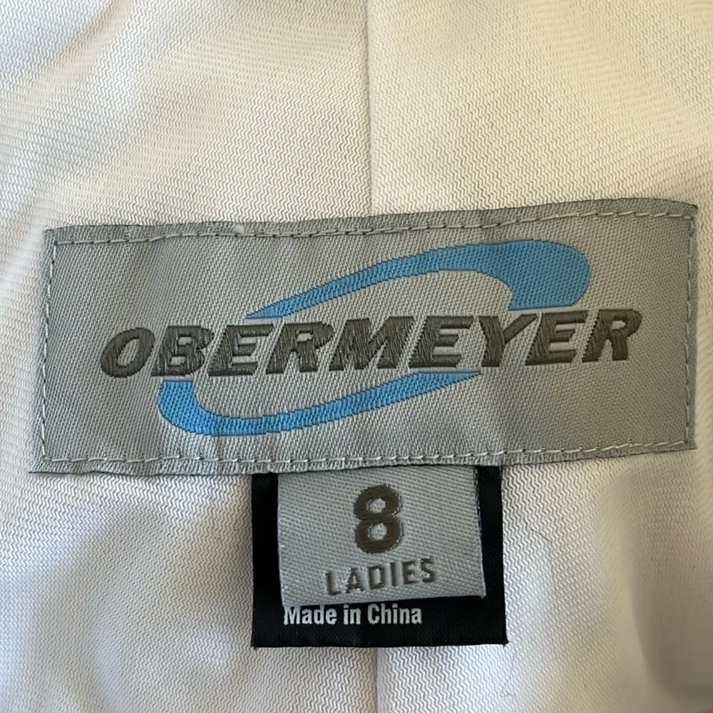 Like new Obermeyer snow ski pants sz 8 off white - Picture 2 of 4